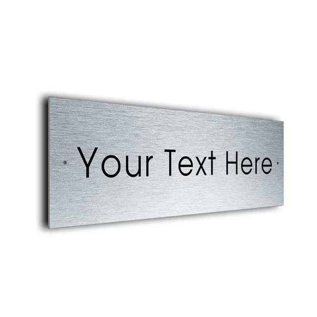 Your Text Here YT102-SB_12x4 Your Text Here Signs