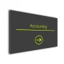 Accounting Arrow Sign Directional Sign