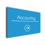 Accounting Arrow Sign Directional Sign