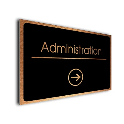 Administration Sign Directional Sign
