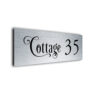 Cottage Number Sign