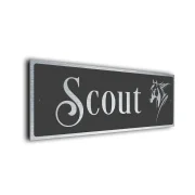 Modern Horse Name Sign