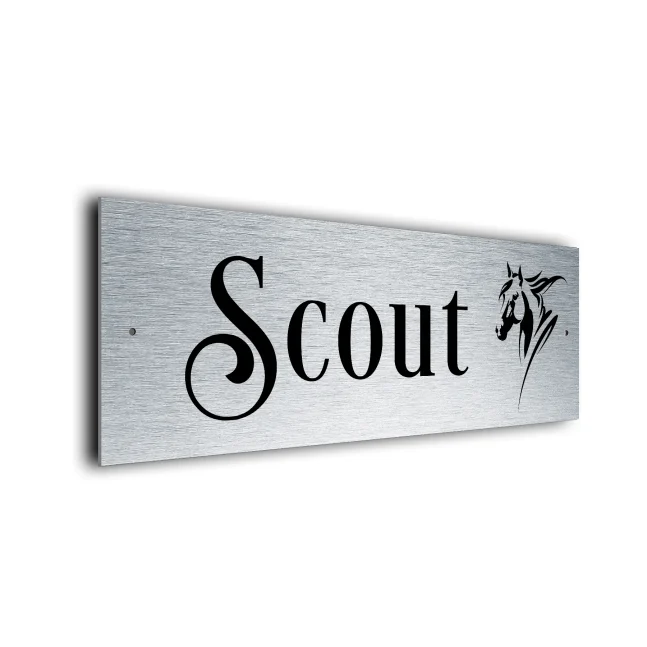 Horse Name Sign HN110-SB Horse Name Sign