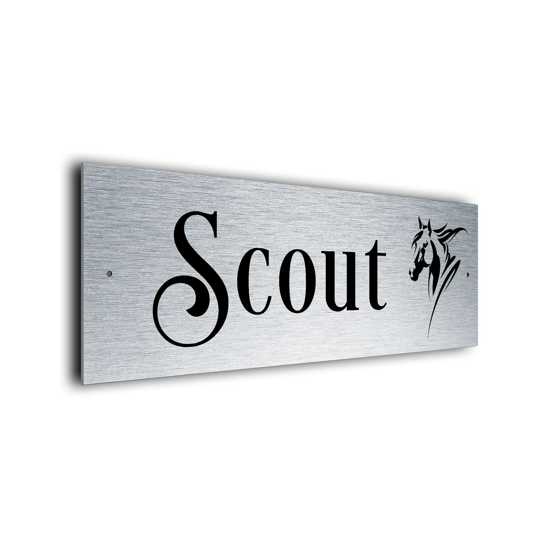 Horse Name Sign