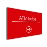 ATM Inside Signs Directional Sign