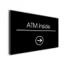 ATM Inside Signs Directional Sign