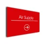 Air Supply Arrow Sign Directional Sign