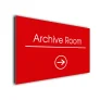 Archive Room Signs Directional Sign