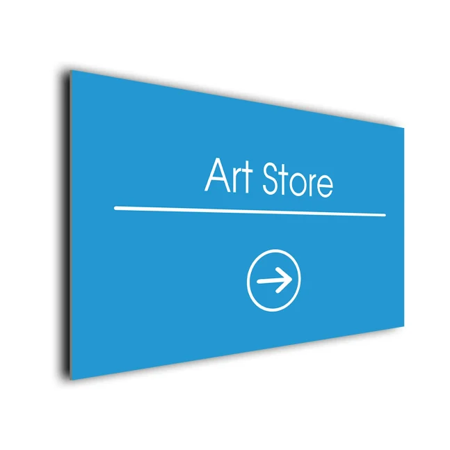 Art Store Arrow Sign Directional Sign Art Store Arrow Sign Directional Sign