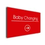 Baby Changing Arrow Sign Directional Sign