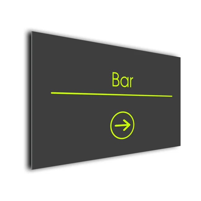 Bar-Direction-Sign_DD107G144 Bar Arrow Sign Directional Sign
