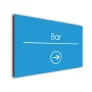 Bar Arrow Sign Directional Sign