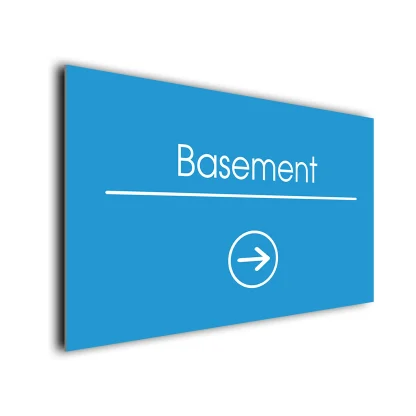Basement Signs Directional Sign