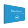 Bike Rental Arrow Sign Directional Sign