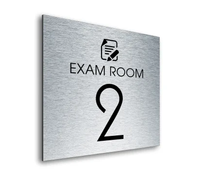 Exam Room Signs