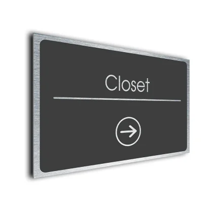 Closet Sign