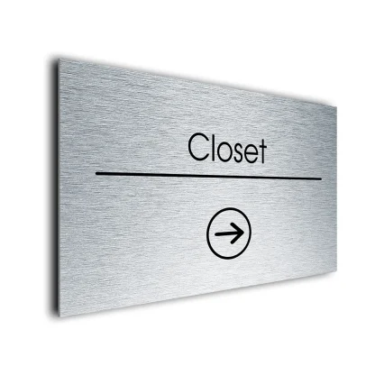 Closet Sign