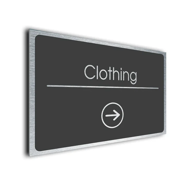 Clothing Sign Clothing Sign