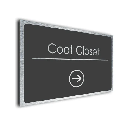 Coat Closet Sign