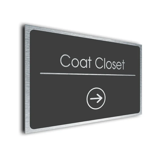 Coat Closet Sign Coat Closet Sign