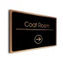 Coat Room Directional Sign