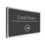 Coat Room Sign