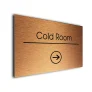 Cold Room Sign