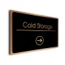 Cold Storage Directional Sign