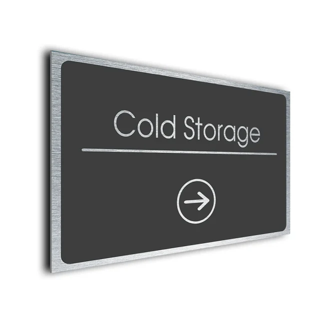Cold Storage Sign Cold Storage Sign