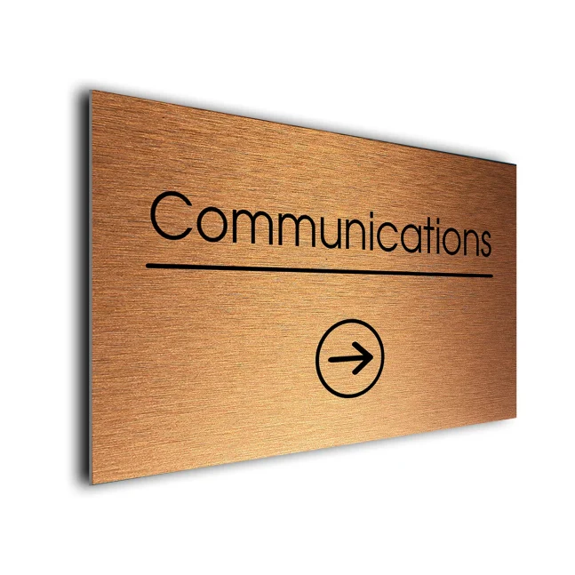 Communications Sign Communications Sign