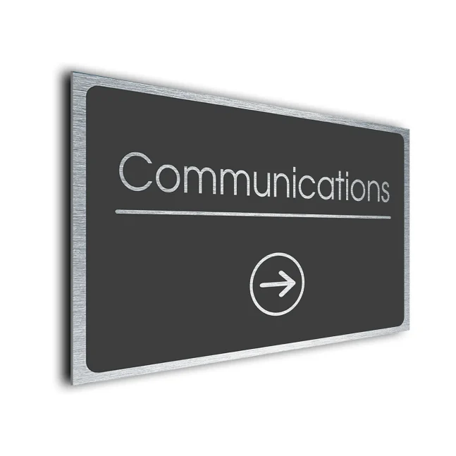 Communications Sign Communications Sign