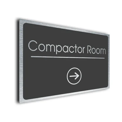 Compactor Room Sign