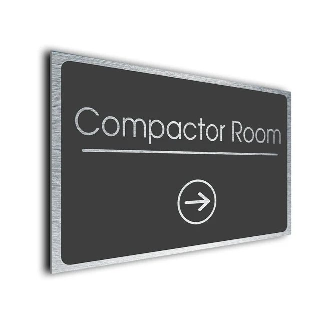 Compactor Room Sign Compactor Room Sign