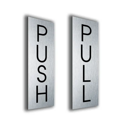 PUPSB010923 Push Pull Door Sign