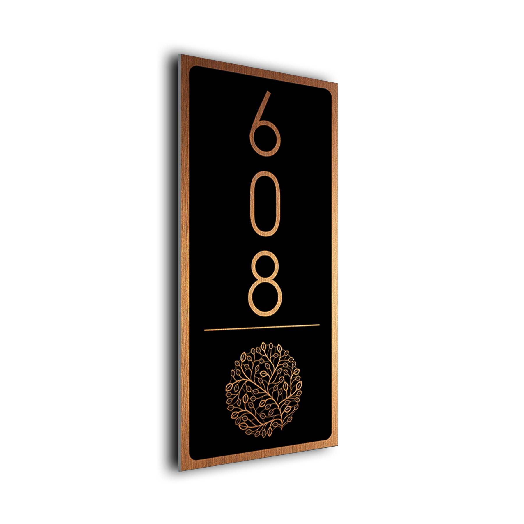 Modern Decorative Hotel Number Sign