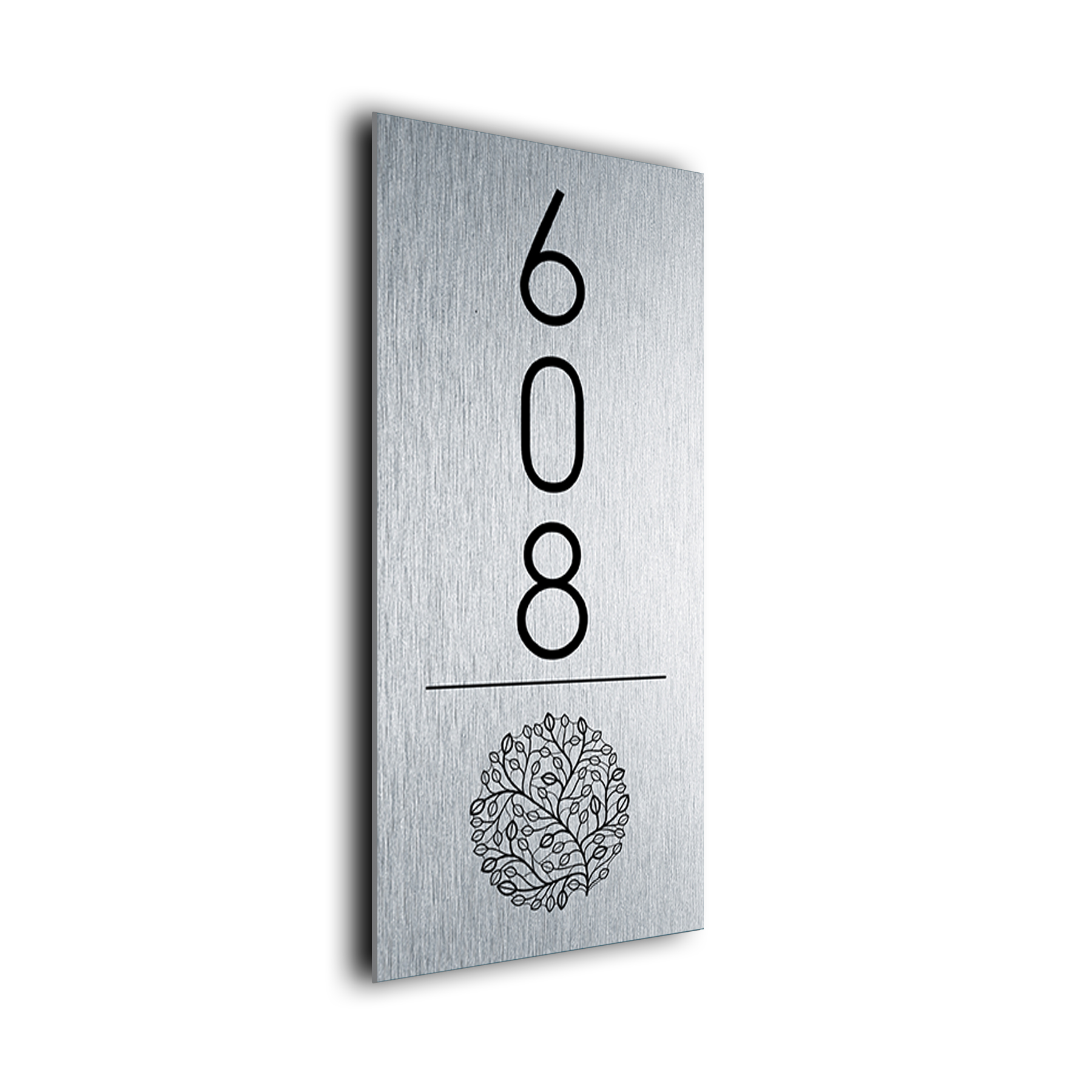 Decorative Room Number Sign