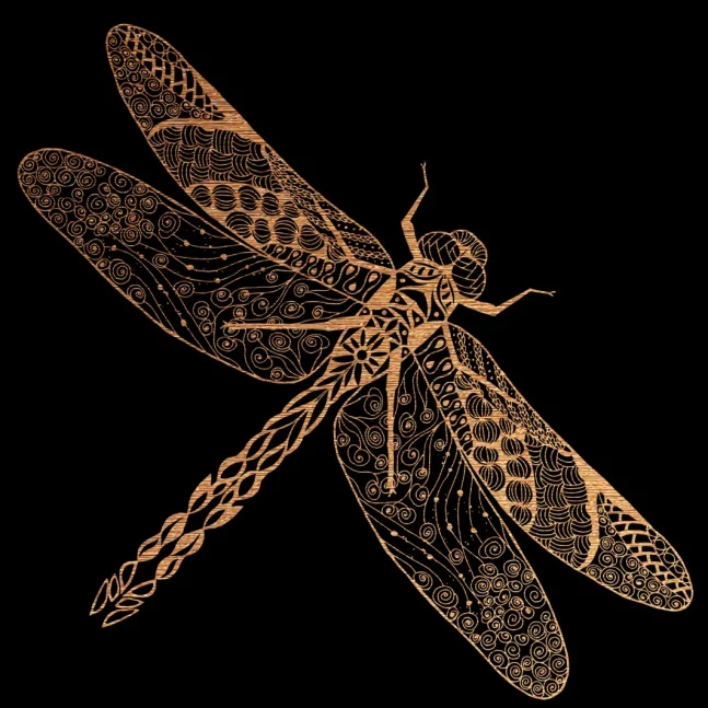 Copper Dragonfly Decor Dragonfly Decor