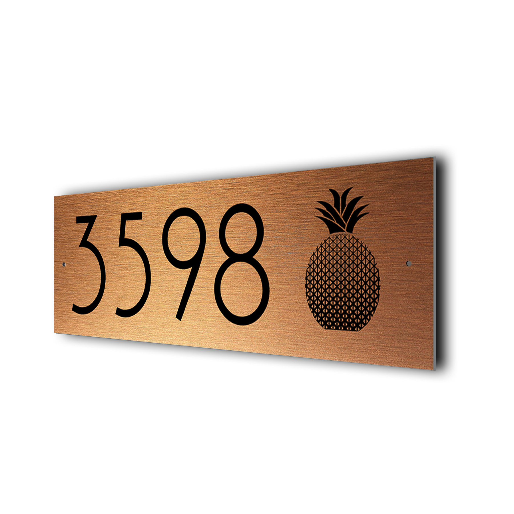 Pineapple Address Sign