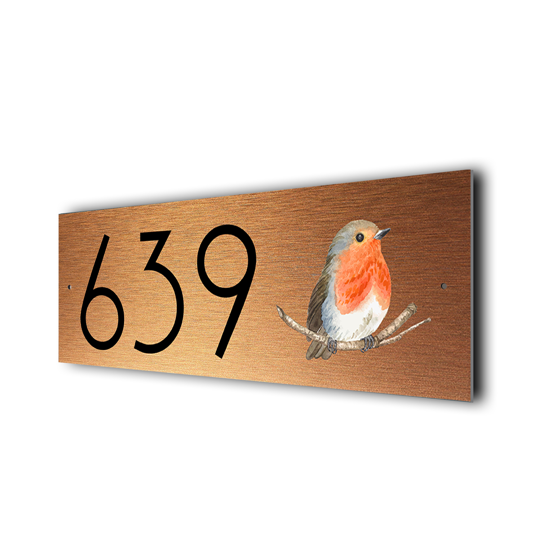 Robin Address Sign