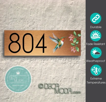 Personalized Address Signs