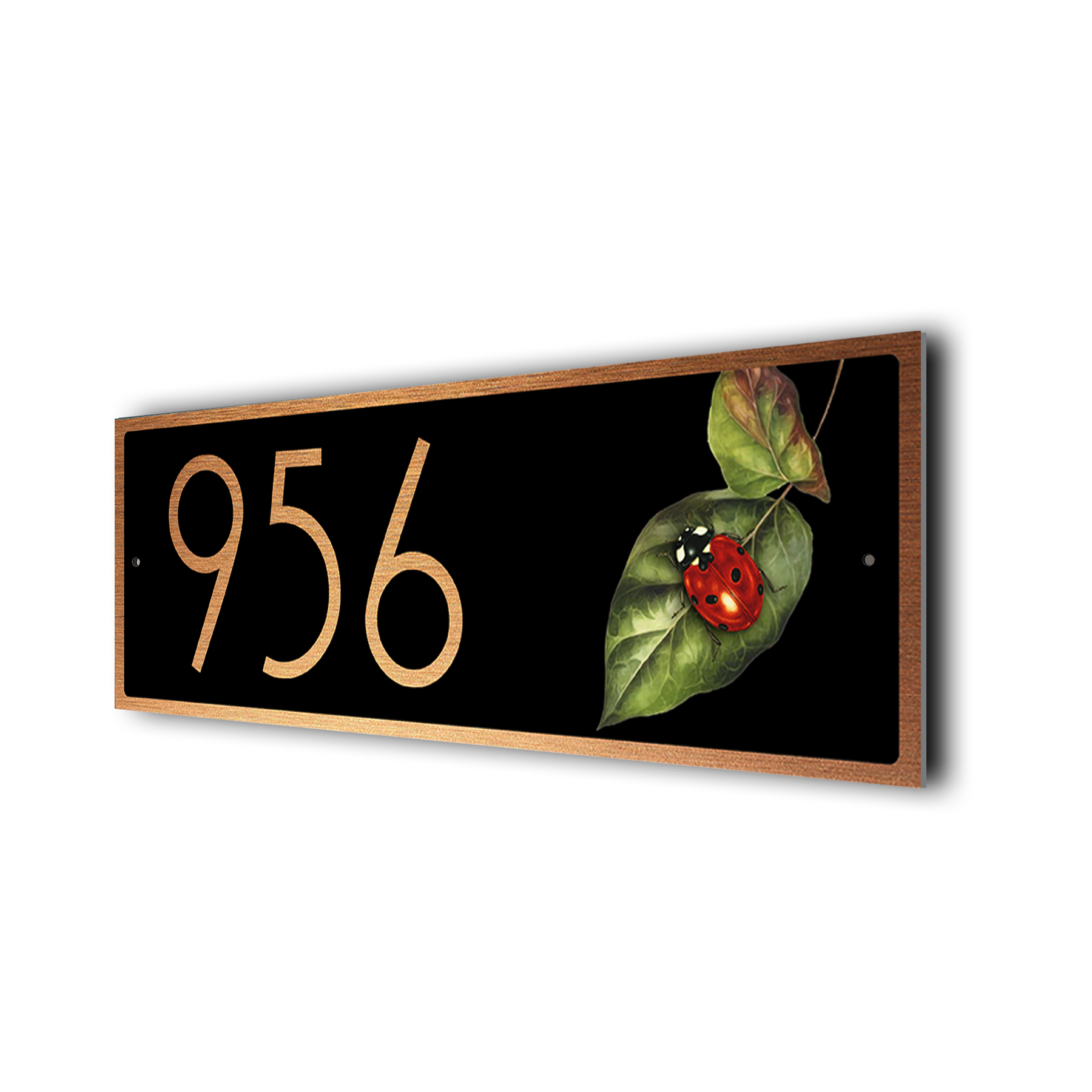 Ladybird Address Sign