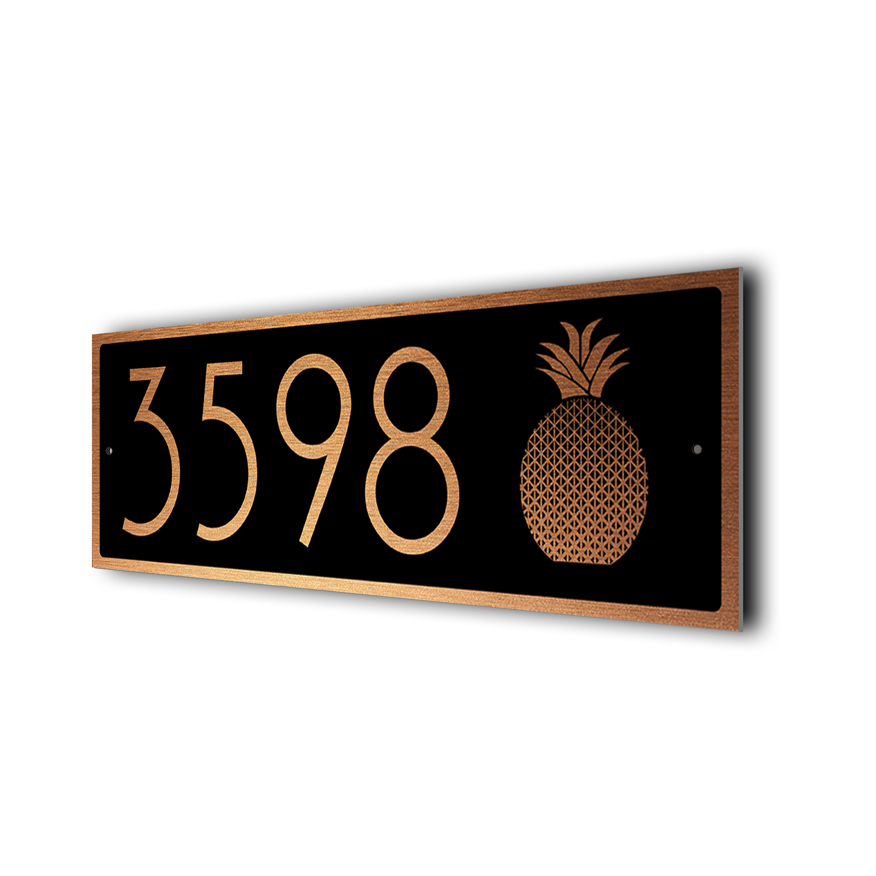 Pineapple Address Sign