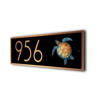 Turtle Address Sign