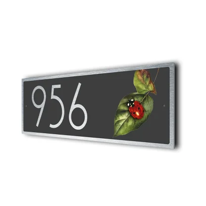 Ladybird Address Sign