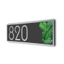 Monstera Address Sign