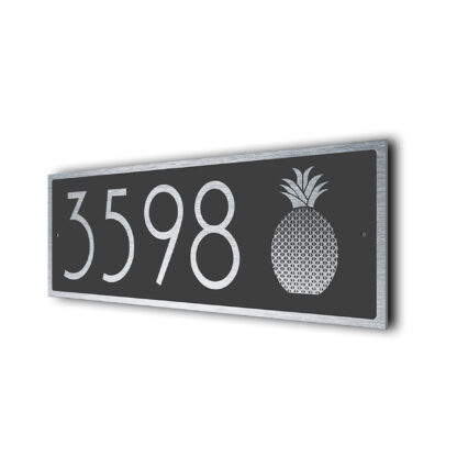 Pineapple Address Sign