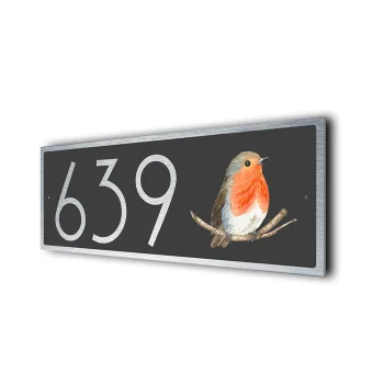 Robin Address Sign