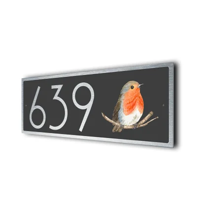 Robin Address Sign