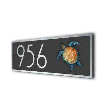 Turtle Address Sign
