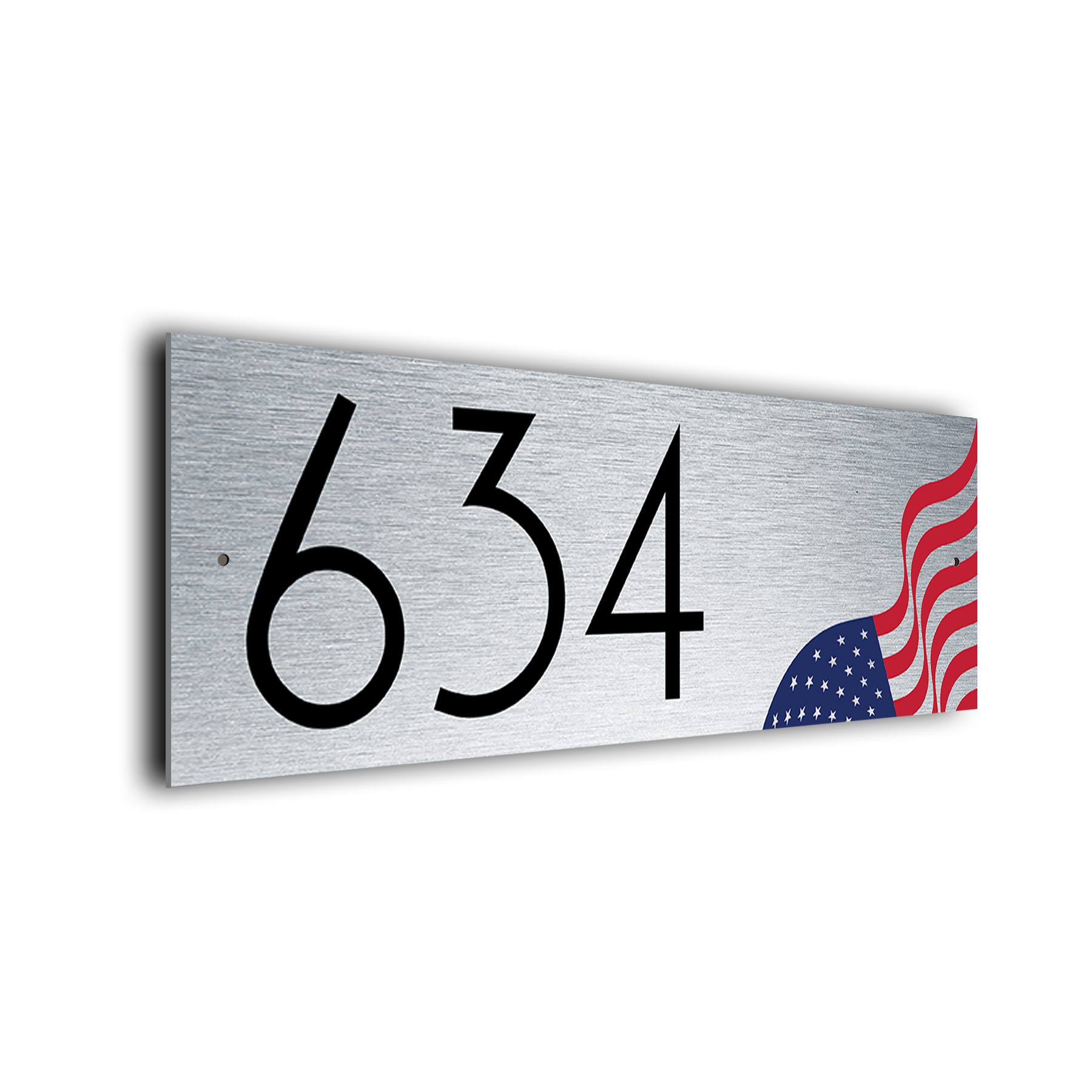 USA Flag Address Sign